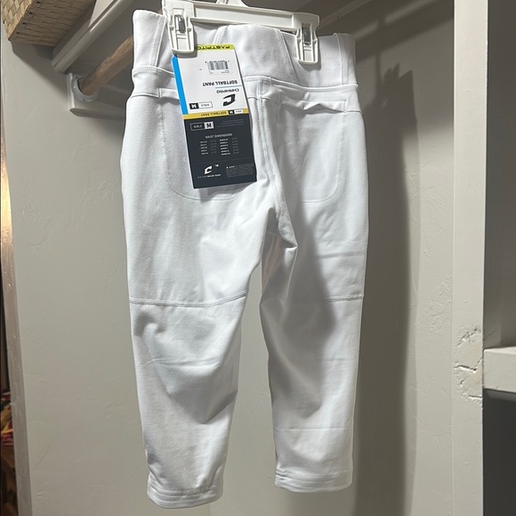 Easton White Leggings Soft Elastic Waist - Picture 2 of 5